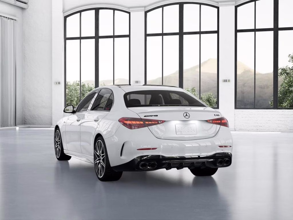 2026 297/149white Mercedes-Benz C-Class C 43 AMG AWD Sedan
