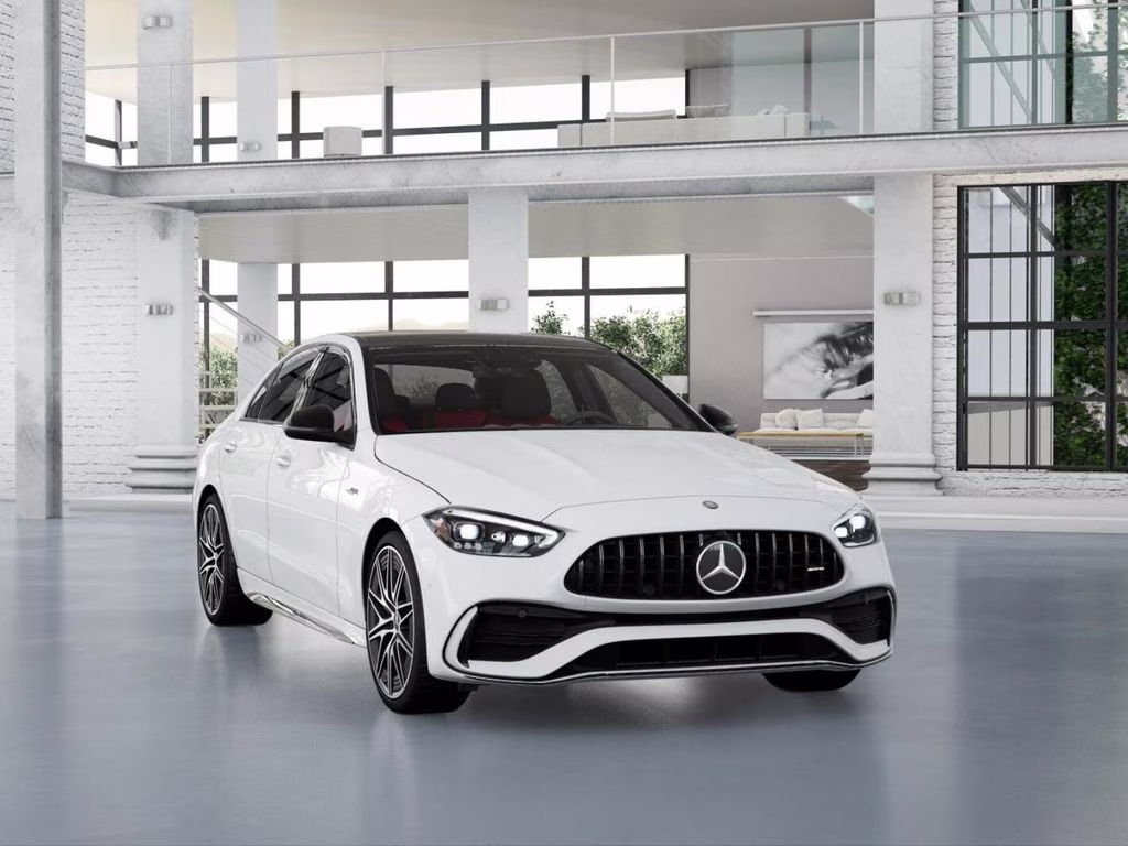 2026 297/149white Mercedes-Benz C-Class C 43 AMG AWD Sedan