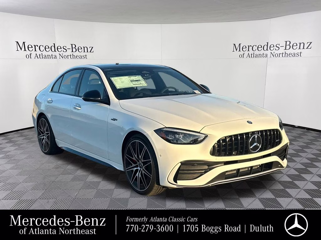 2026 251/149white Mercedes-Benz C-Class C 43 AMG AWD Sedan
