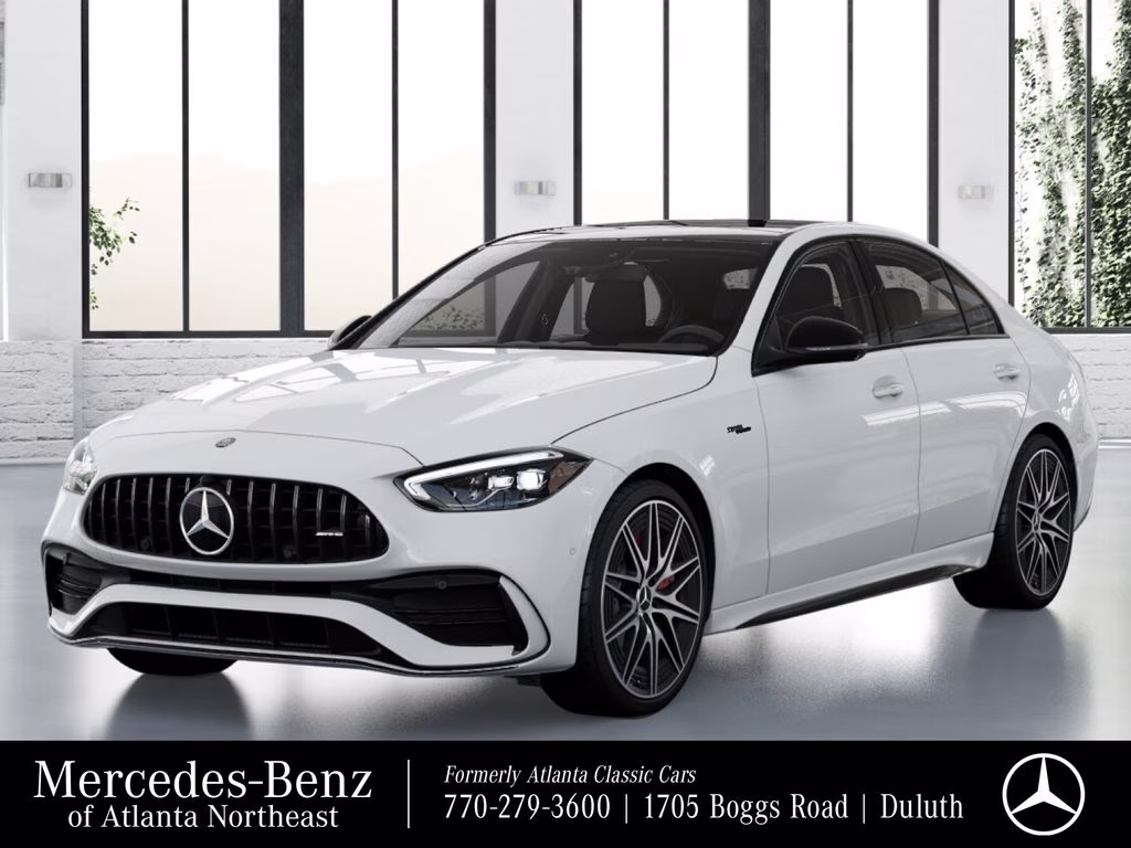 2026 251/149white Mercedes-Benz C-Class C 43 AMG AWD Sedan
