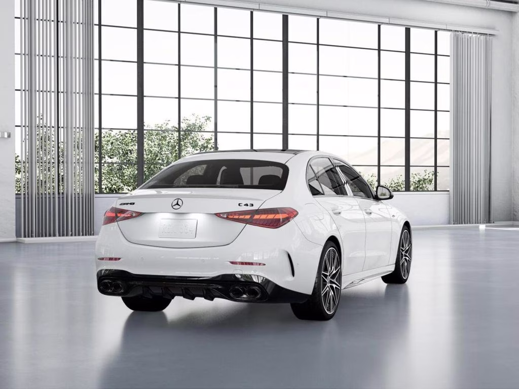 2026 251/149white Mercedes-Benz C-Class C 43 AMG AWD Sedan