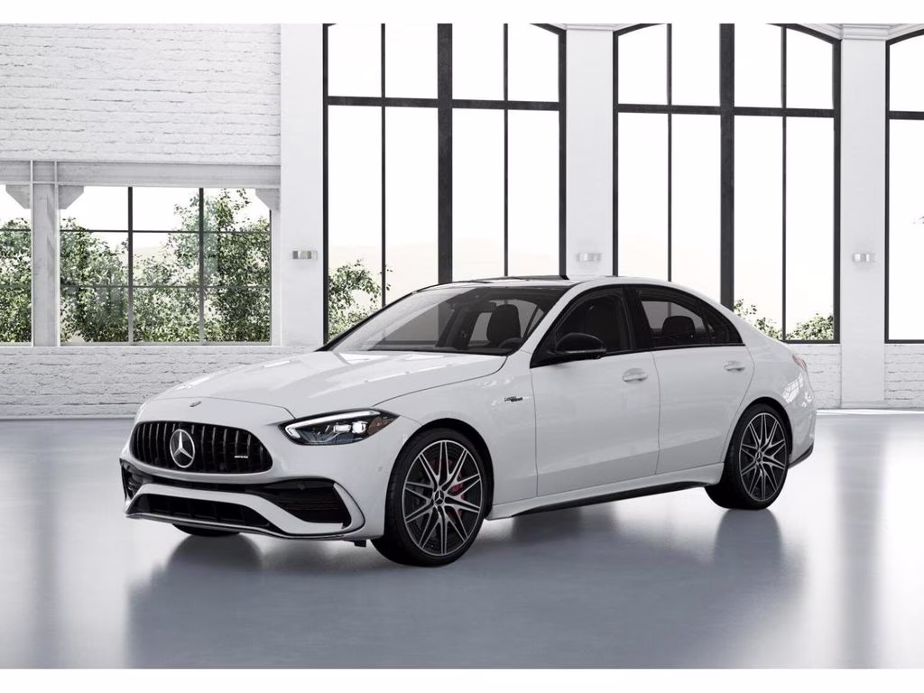 2026 251/149white Mercedes-Benz C-Class C 43 AMG AWD Sedan