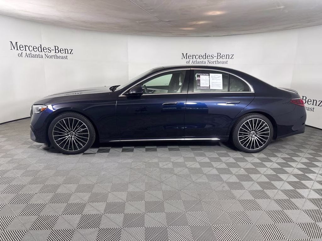 2026 Nautical Blue Metallic Mercedes-Benz E-Class E 350 RWD Sedan
