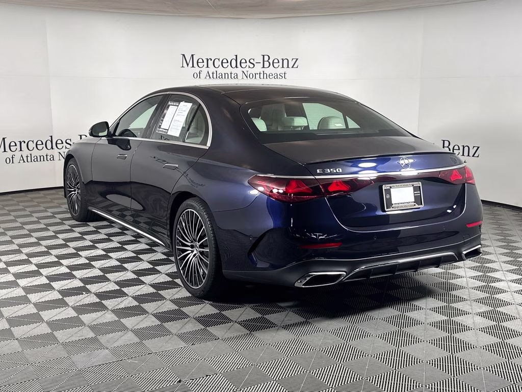2026 Nautical Blue Metallic Mercedes-Benz E-Class E 350 RWD Sedan