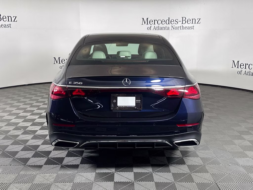 2026 Nautical Blue Metallic Mercedes-Benz E-Class E 350 RWD Sedan