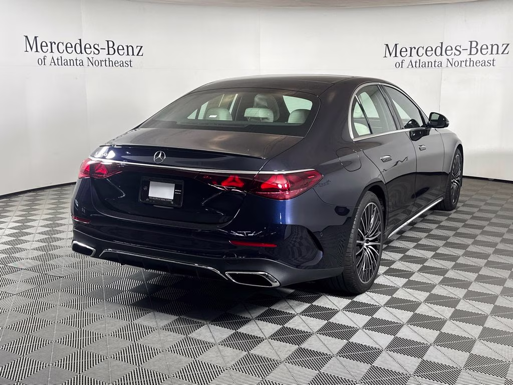 2026 Nautical Blue Metallic Mercedes-Benz E-Class E 350 RWD Sedan