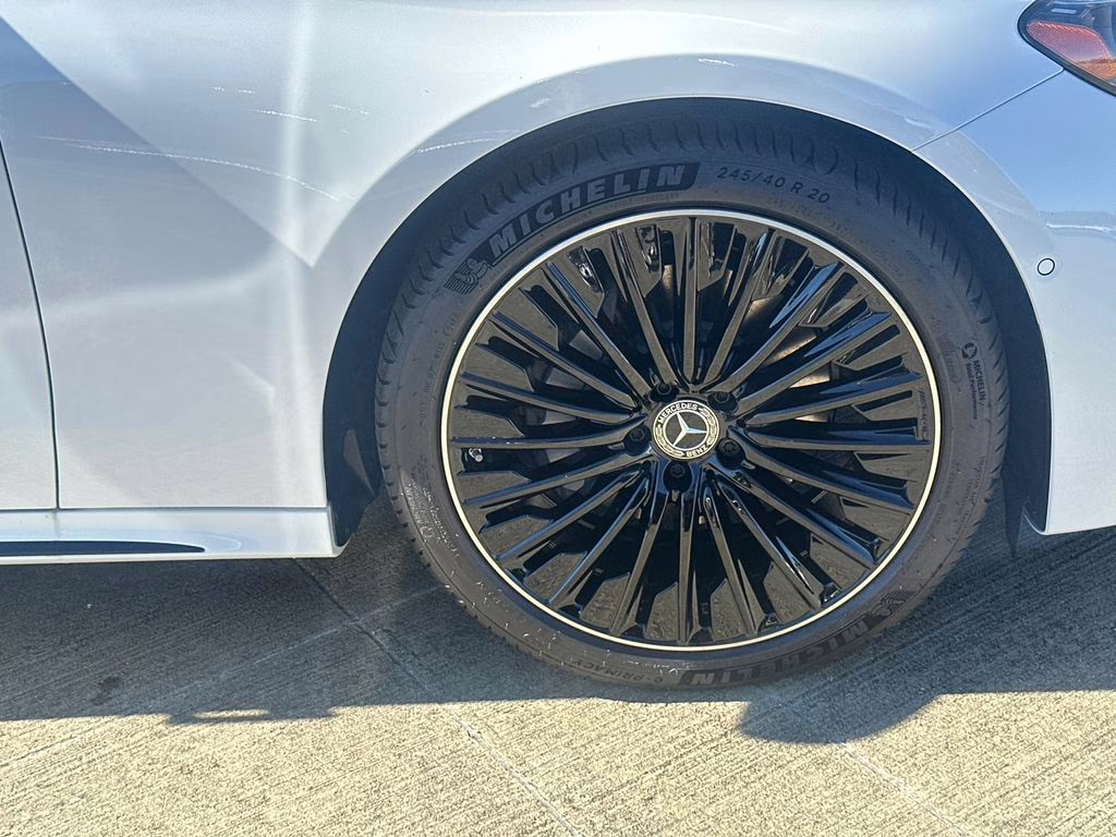 2026 Moonlight White Metallic Mercedes-Benz E-Class E 350 RWD Sedan