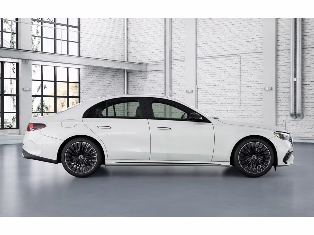 2026 Moonlight White Metallic Mercedes-Benz E-Class E 350 RWD Sedan