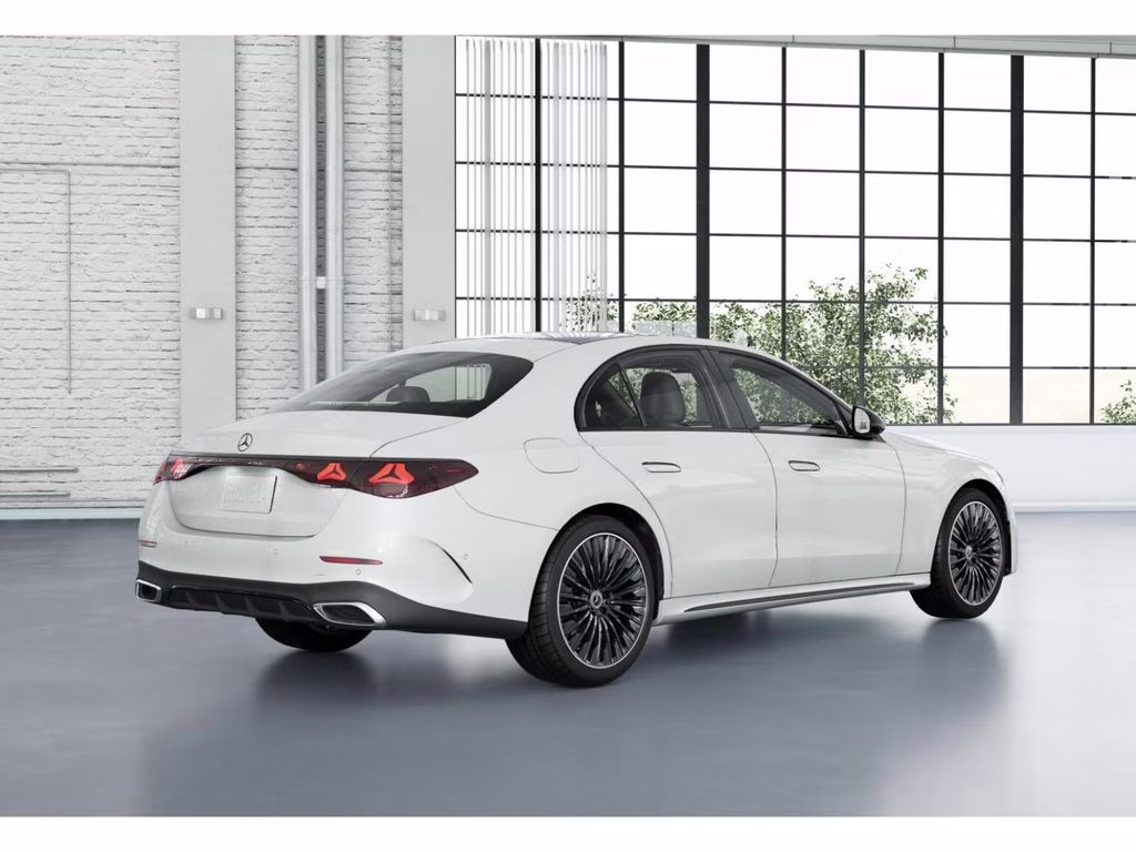 2026 Moonlight White Metallic Mercedes-Benz E-Class E 350 RWD Sedan