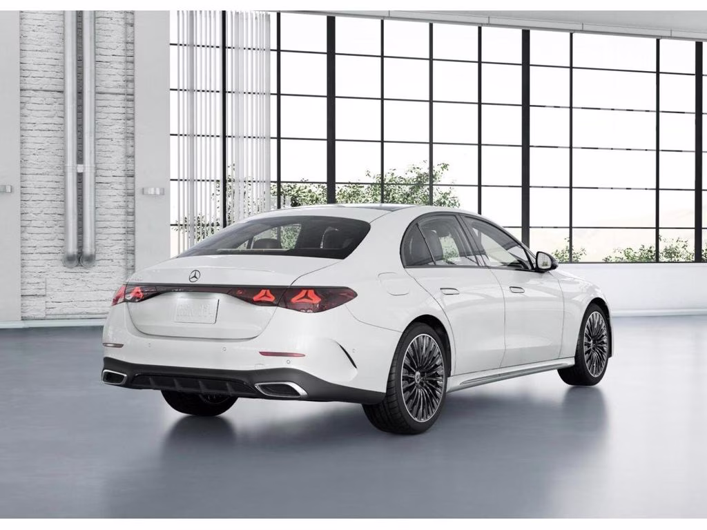 2026 Moonlight White Metallic Mercedes-Benz E-Class E 350 RWD Sedan