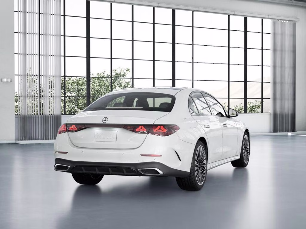 2026 Moonlight White Metallic Mercedes-Benz E-Class E 350 RWD Sedan