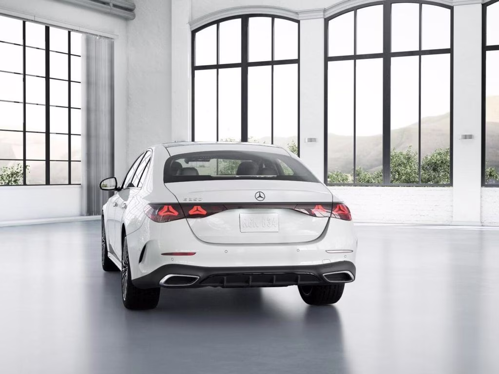 2026 Moonlight White Metallic Mercedes-Benz E-Class E 350 RWD Sedan
