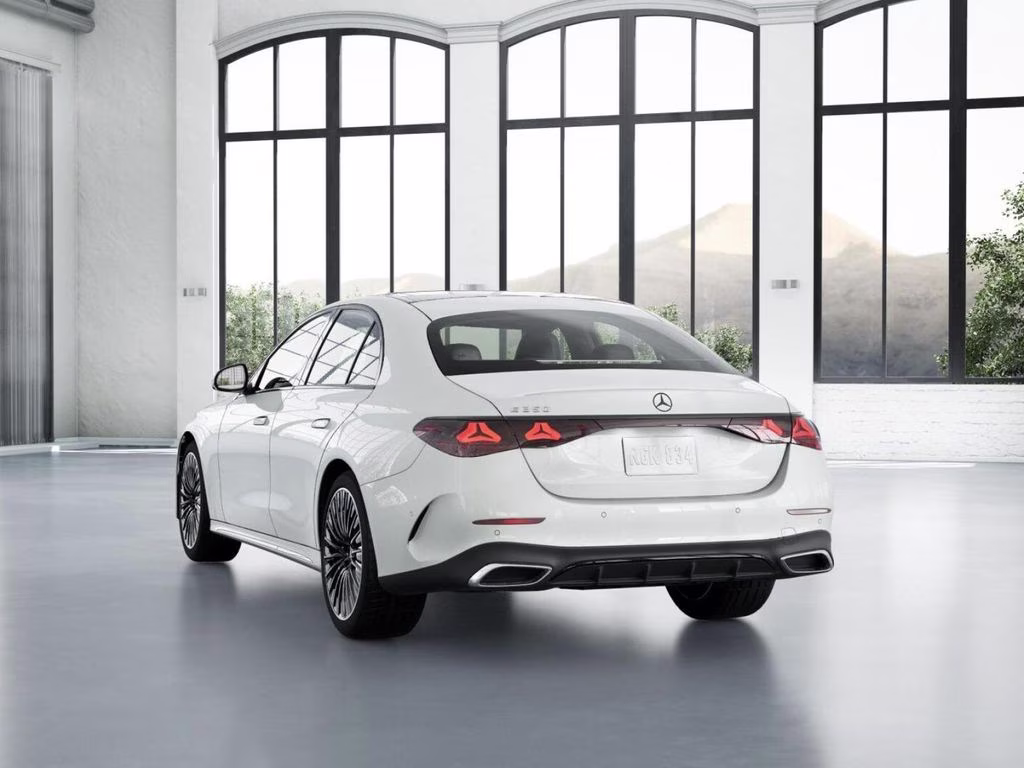 2026 Moonlight White Metallic Mercedes-Benz E-Class E 350 RWD Sedan