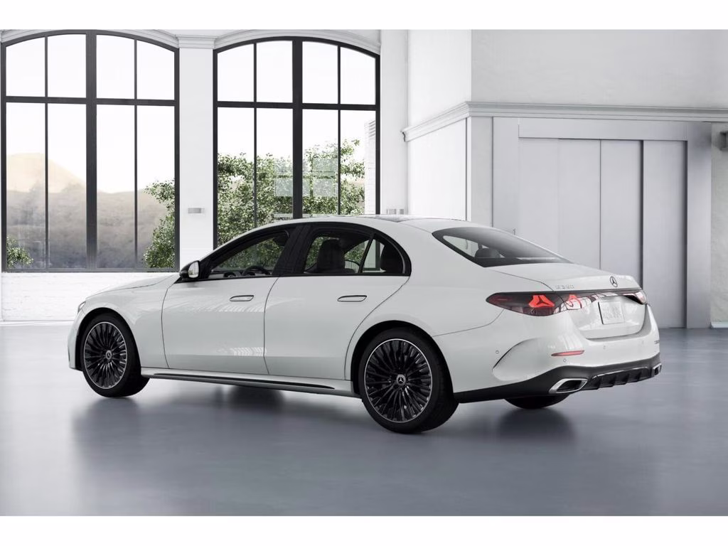 2026 Moonlight White Metallic Mercedes-Benz E-Class E 350 RWD Sedan