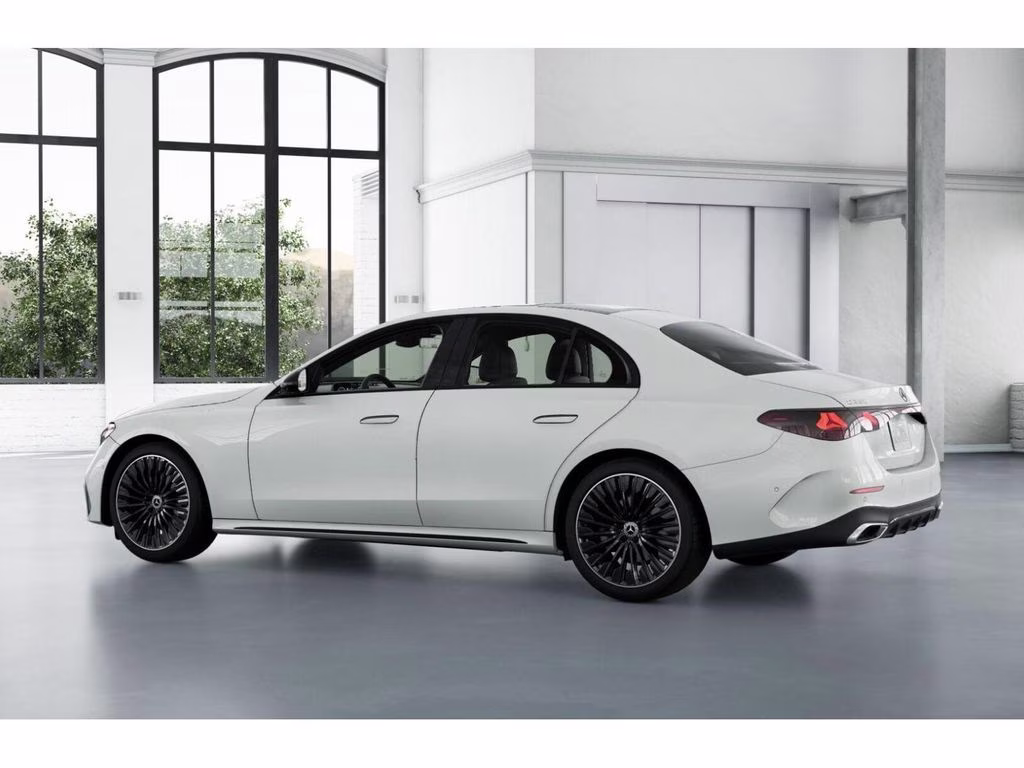 2026 Moonlight White Metallic Mercedes-Benz E-Class E 350 RWD Sedan