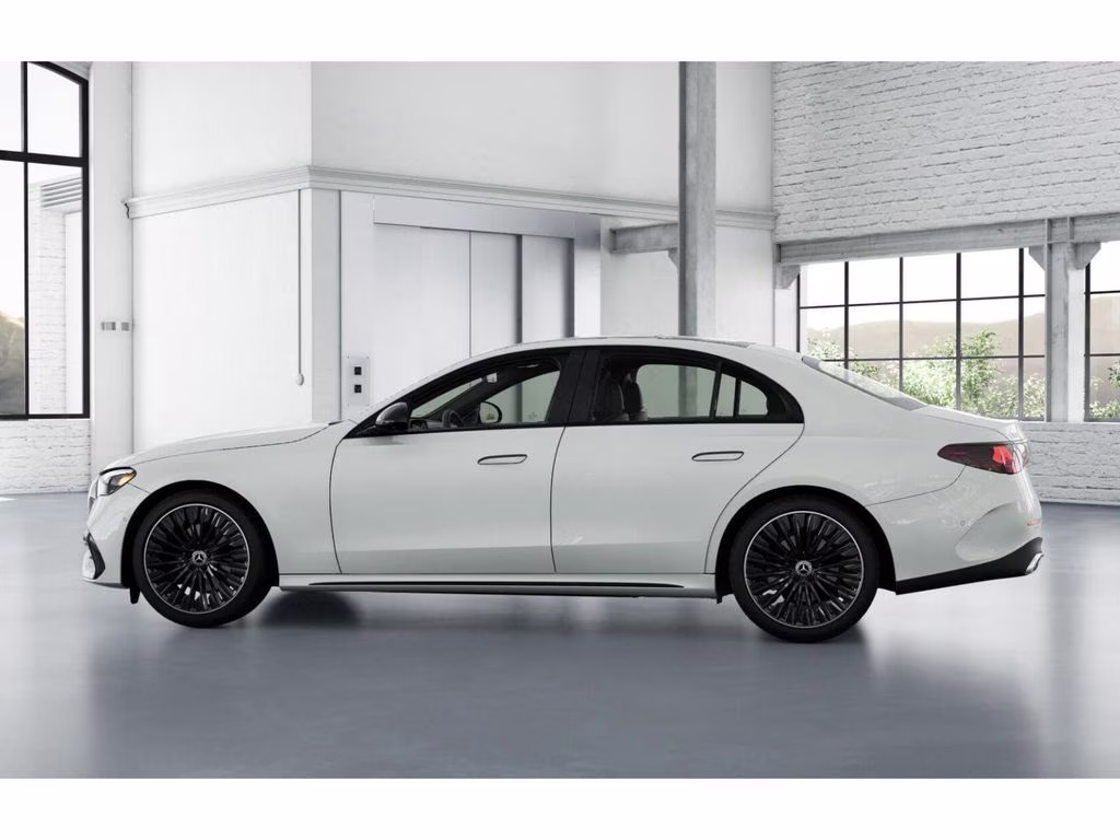 2026 Moonlight White Metallic Mercedes-Benz E-Class E 350 RWD Sedan