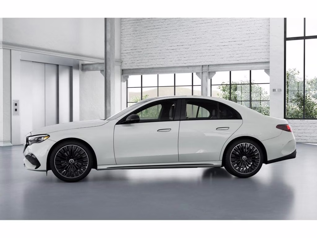 2026 Moonlight White Metallic Mercedes-Benz E-Class E 350 RWD Sedan