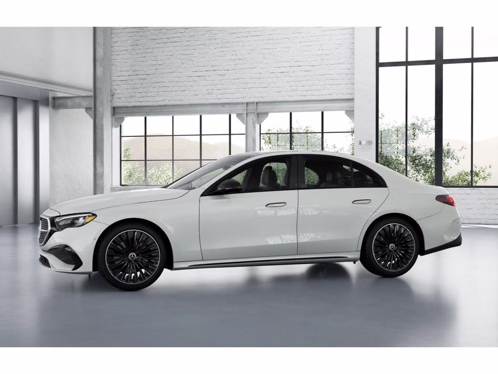 2026 Moonlight White Metallic Mercedes-Benz E-Class E 350 RWD Sedan