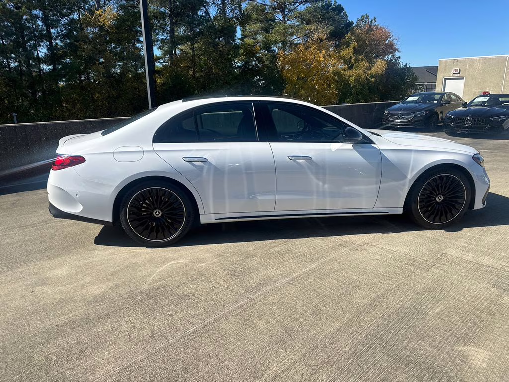 2026 Moonlight White Metallic Mercedes-Benz E-Class E 350 RWD Sedan