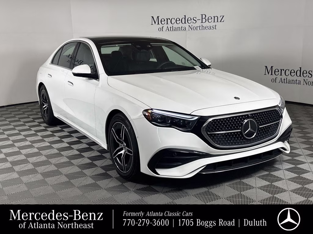 2026 Polar White Mercedes-Benz E-Class E 350 RWD Sedan