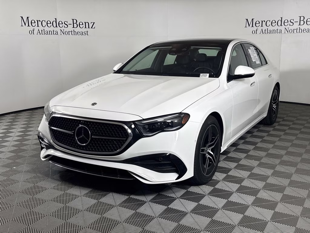2026 Polar White Mercedes-Benz E-Class E 350 RWD Sedan