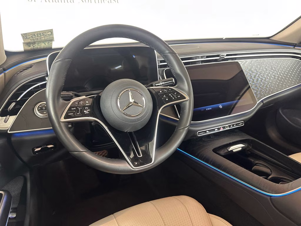 2026 MANUFAKTUR Moonlight White Metallic Mercedes-Benz E-Class E 350 RWD Sedan