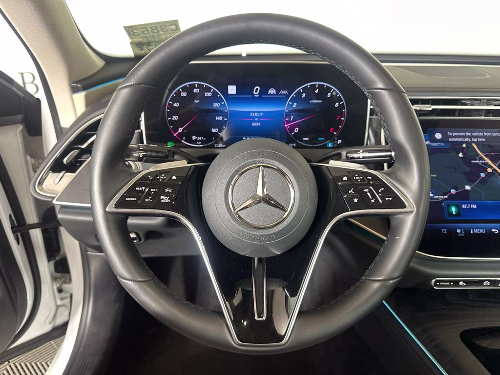 2026 MANUFAKTUR Moonlight White Metallic Mercedes-Benz E-Class E 350 RWD Sedan