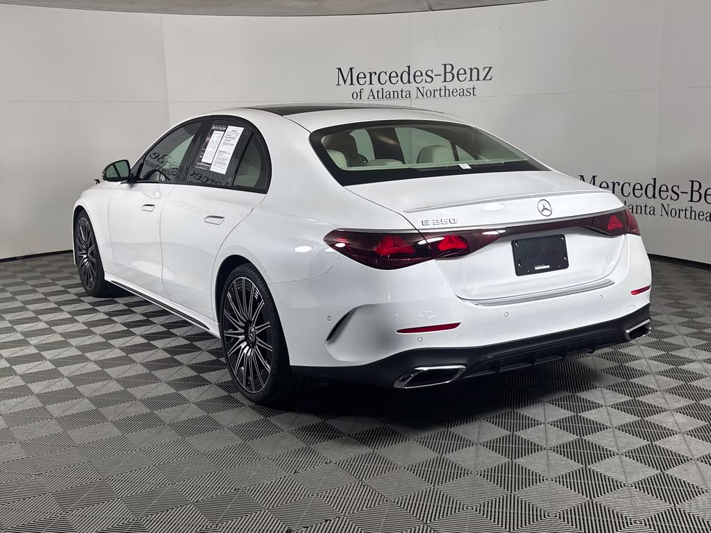 2026 MANUFAKTUR Moonlight White Metallic Mercedes-Benz E-Class E 350 RWD Sedan