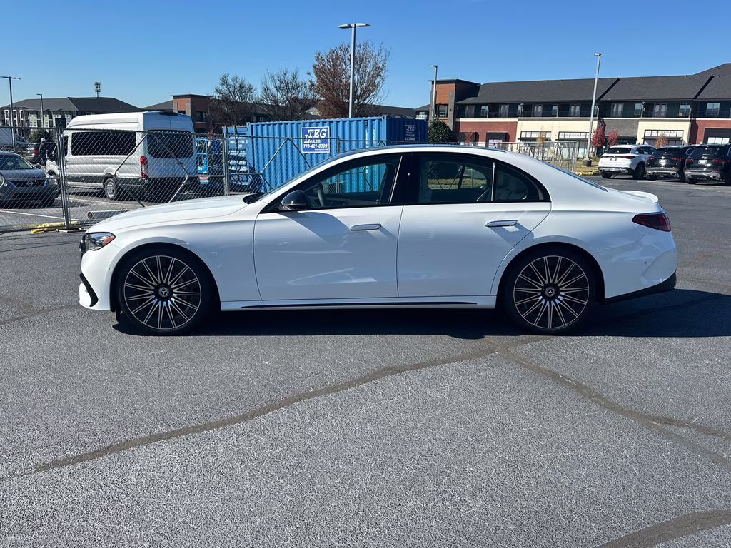 2026 White Mercedes-Benz E-Class E 350 RWD Sedan