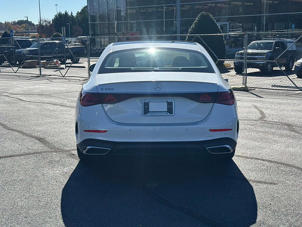 2026 White Mercedes-Benz E-Class E 350 RWD Sedan