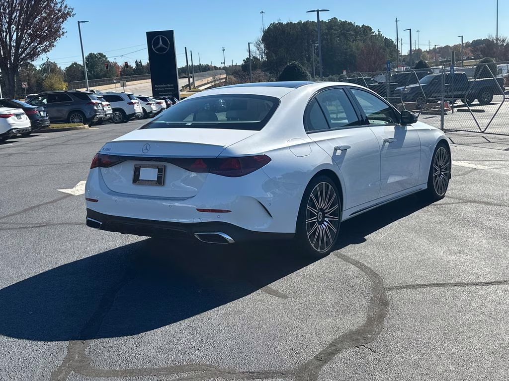 2026 White Mercedes-Benz E-Class E 350 RWD Sedan