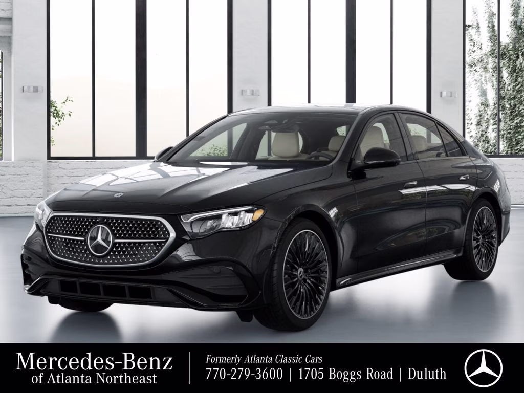 2026 Obsidian Mercedes-Benz E-Class E 350 RWD Sedan