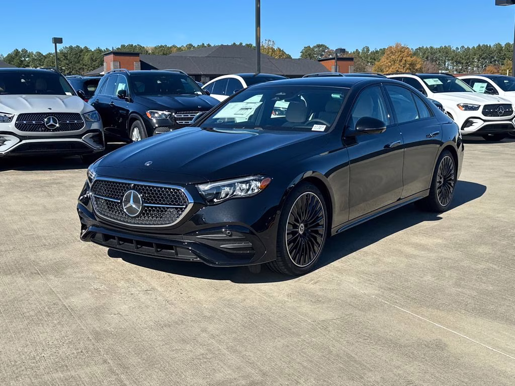 2026 Obsidian Mercedes-Benz E-Class E 350 RWD Sedan