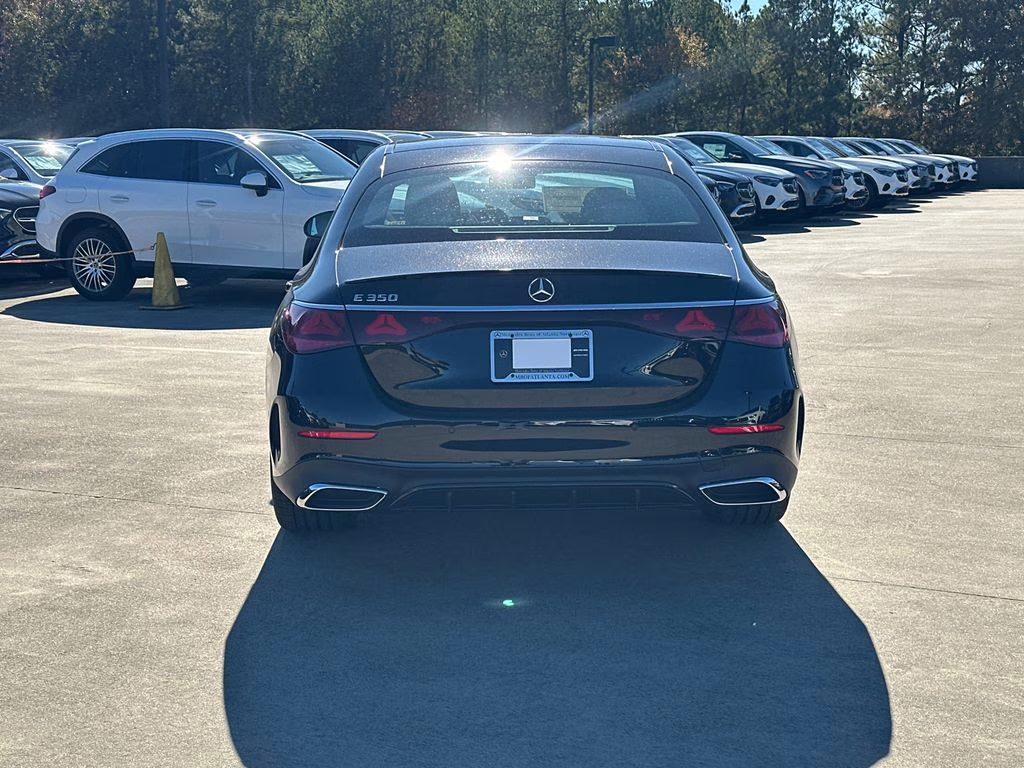 2026 Obsidian Mercedes-Benz E-Class E 350 RWD Sedan