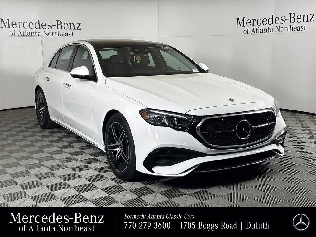 2026 Polar White Mercedes-Benz E-Class E 350 RWD Sedan