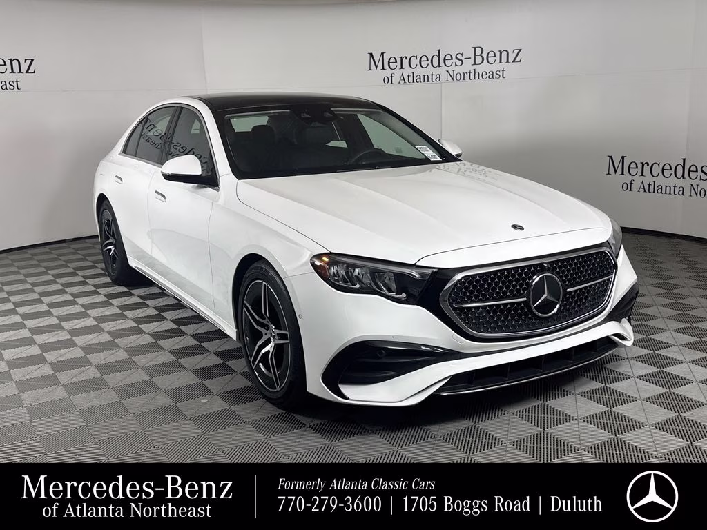 2026 Polar White Mercedes-Benz E-Class E 350 RWD Sedan