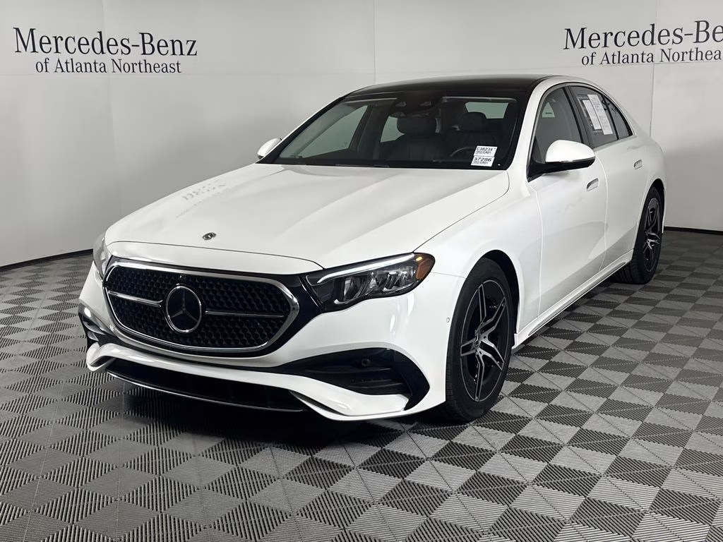 2026 Polar White Mercedes-Benz E-Class E 350 RWD Sedan