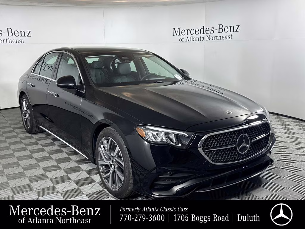 2026 Black Mercedes-Benz E-Class E 350 RWD Sedan