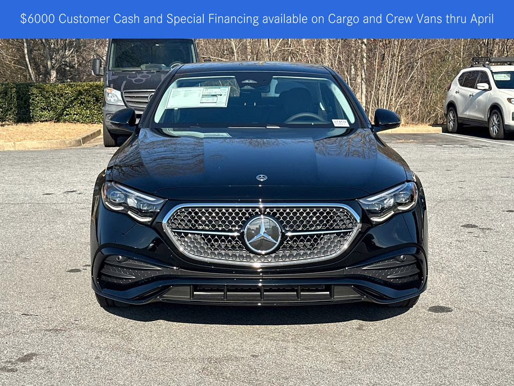 2026 Black Mercedes-Benz E-Class E 350 RWD Sedan