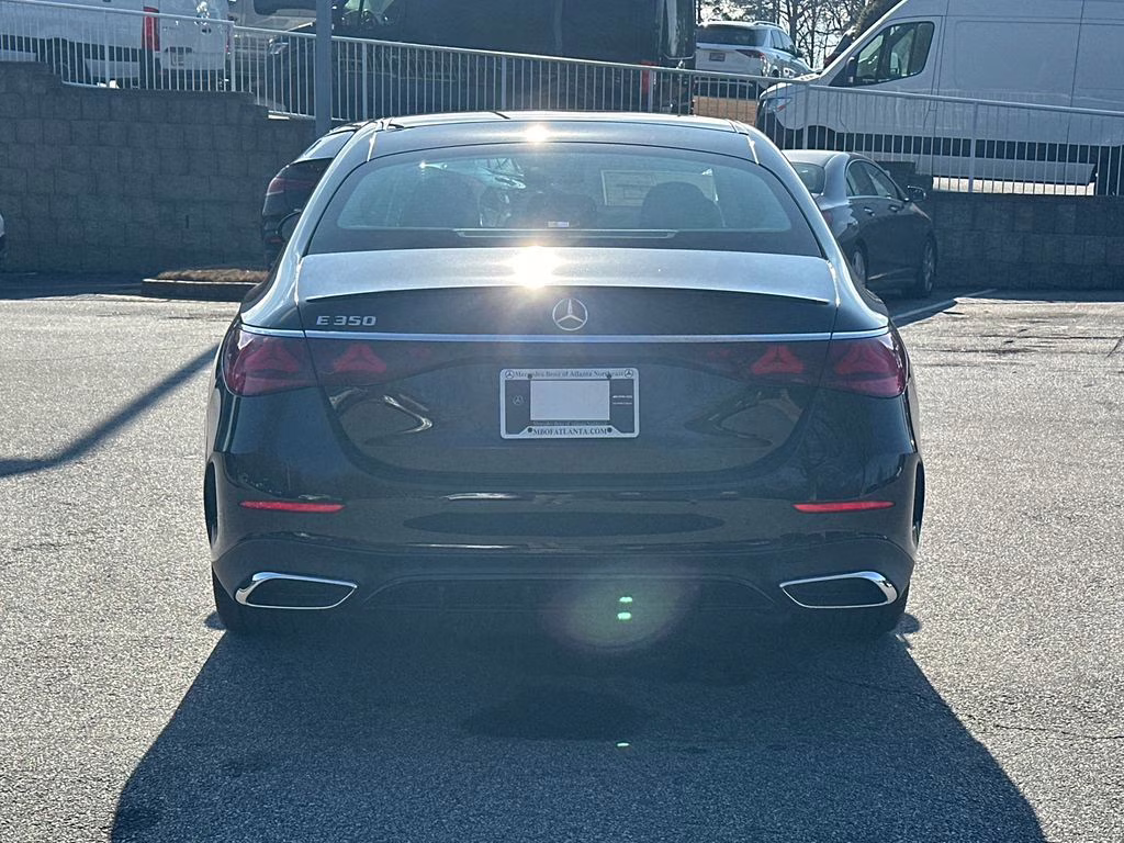 2026 Black Mercedes-Benz E-Class E 350 RWD Sedan