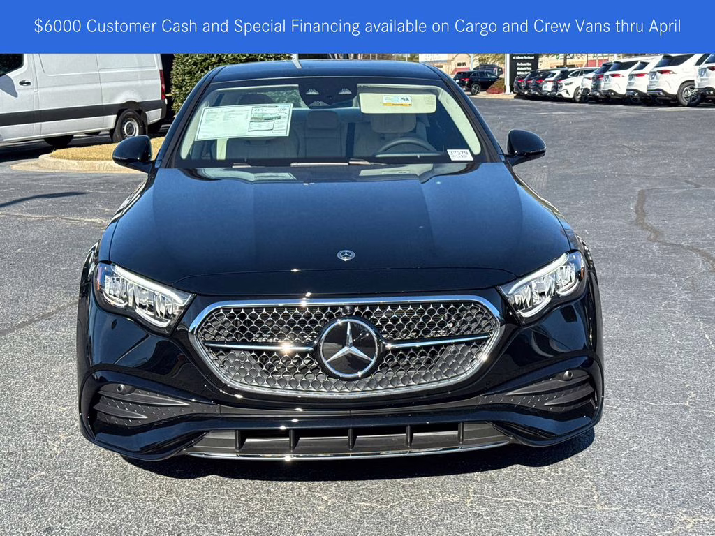 2026 Black Mercedes-Benz E-Class E 350 RWD Sedan