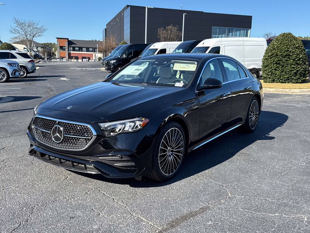 2026 Black Mercedes-Benz E-Class E 350 RWD Sedan