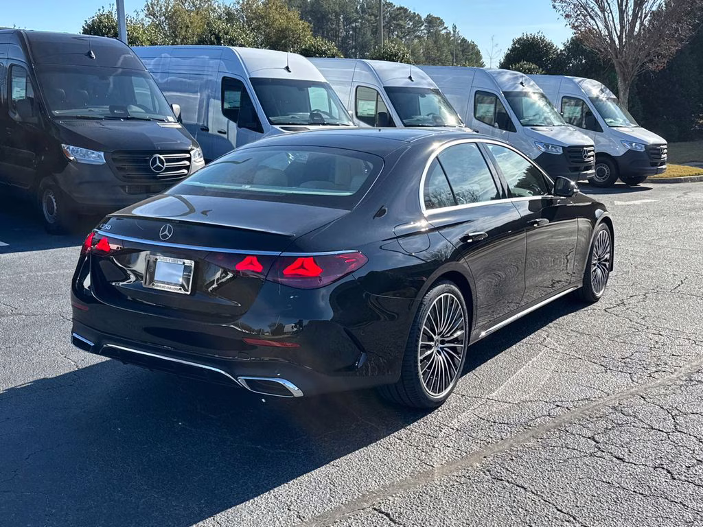 2026 Black Mercedes-Benz E-Class E 350 RWD Sedan