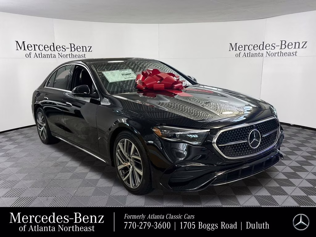 2026 Black Mercedes-Benz E-Class E 350 RWD Sedan