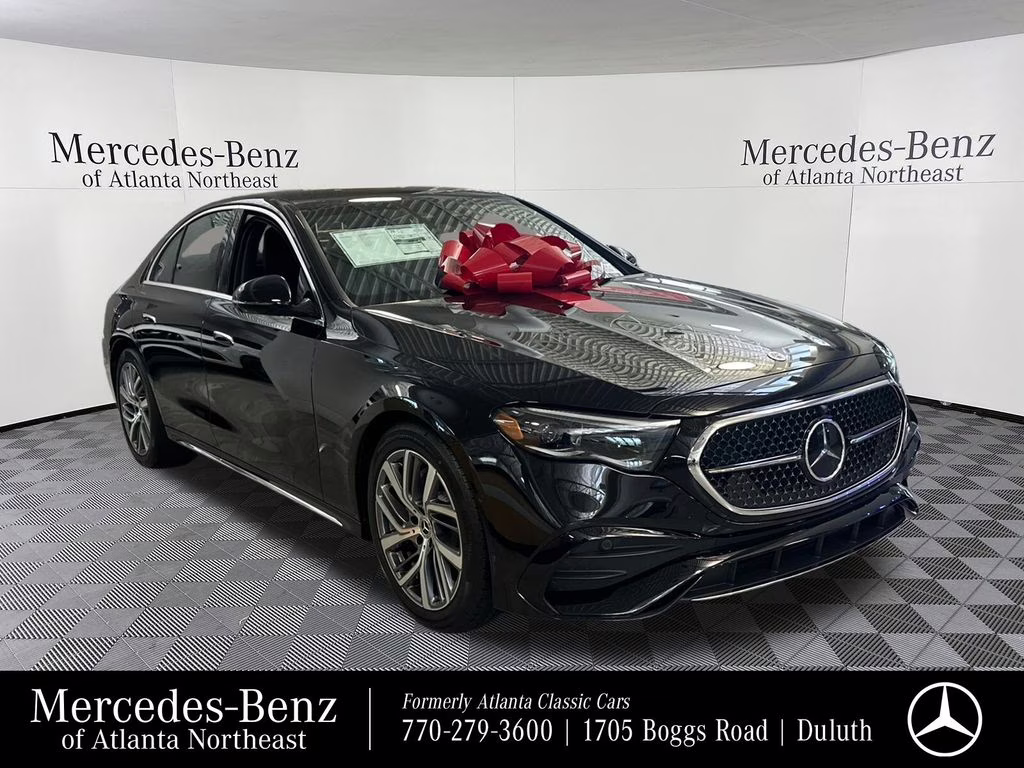 2026 Black Mercedes-Benz E-Class E 350 RWD Sedan