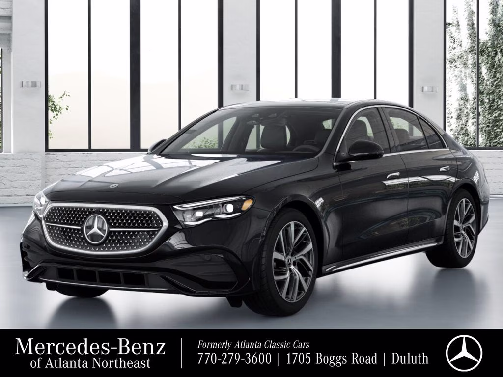 2026 Black Mercedes-Benz E-Class E 350 RWD Sedan