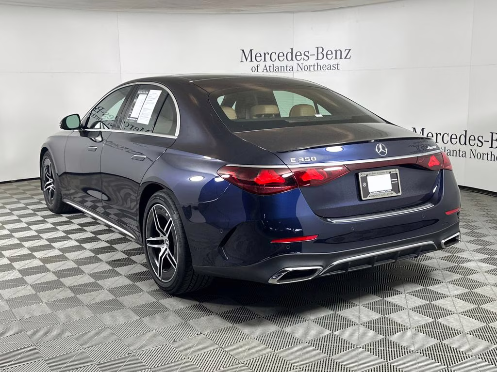 2026 Nautical Blue Metallic Mercedes-Benz E-Class E 350 AWD Sedan