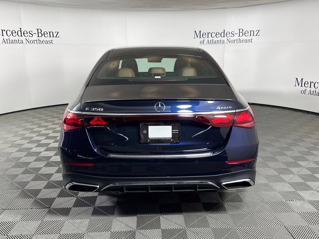 2026 Nautical Blue Metallic Mercedes-Benz E-Class E 350 AWD Sedan