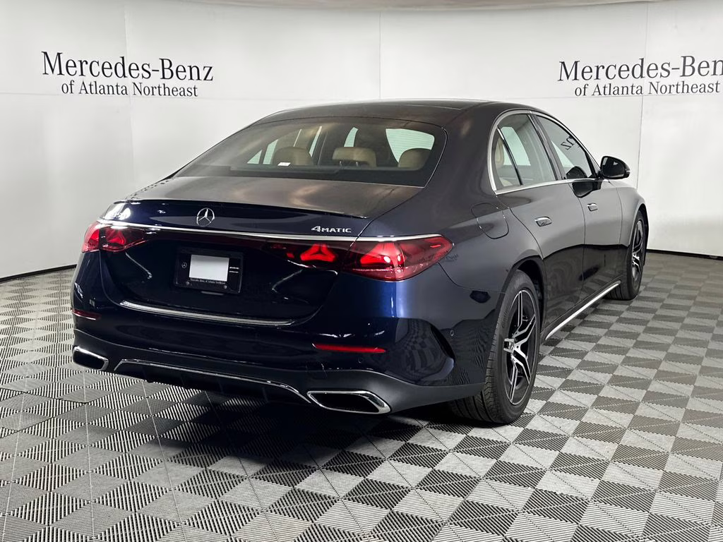 2026 Nautical Blue Metallic Mercedes-Benz E-Class E 350 AWD Sedan