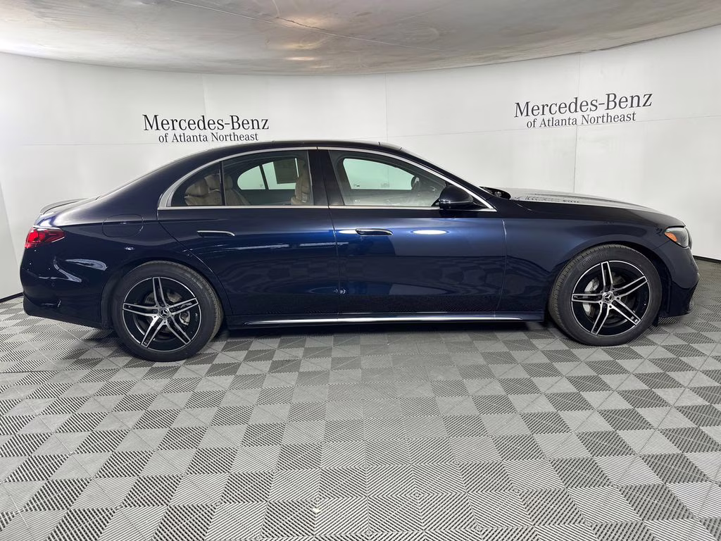 2026 Nautical Blue Metallic Mercedes-Benz E-Class E 350 AWD Sedan